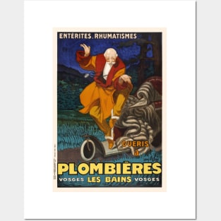 Plombières les Bains Vintage Poster 1931 Posters and Art